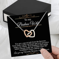 Thumbnail for Wife Necklace: Because She Holds Your Heart