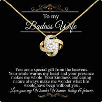 Thumbnail for Wife Necklace: Because She Holds Your Heart