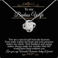 Thumbnail for Wife Necklace: Because She Holds Your Heart