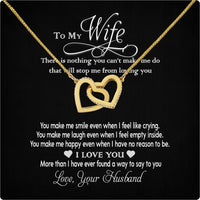 Thumbnail for Wife Necklace: Because She Holds Your Heart