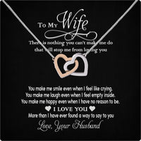 Thumbnail for Wife Necklace: Because She Holds Your Heart