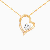 To My Bonus Daughter Necklace With Message Card - Family Isn't Always Blood