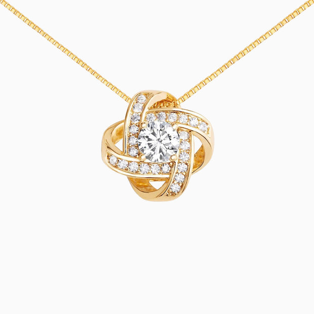 To My Bonus Daughter Necklace With Message Card - Family Isn't Always Blood