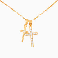 To My Granddaughter Necklace With Message Card - Achieve Anything You Desire