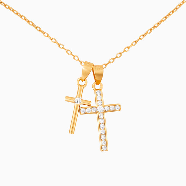 To My Granddaughter Necklace With Message Card - Achieve Anything You Desire