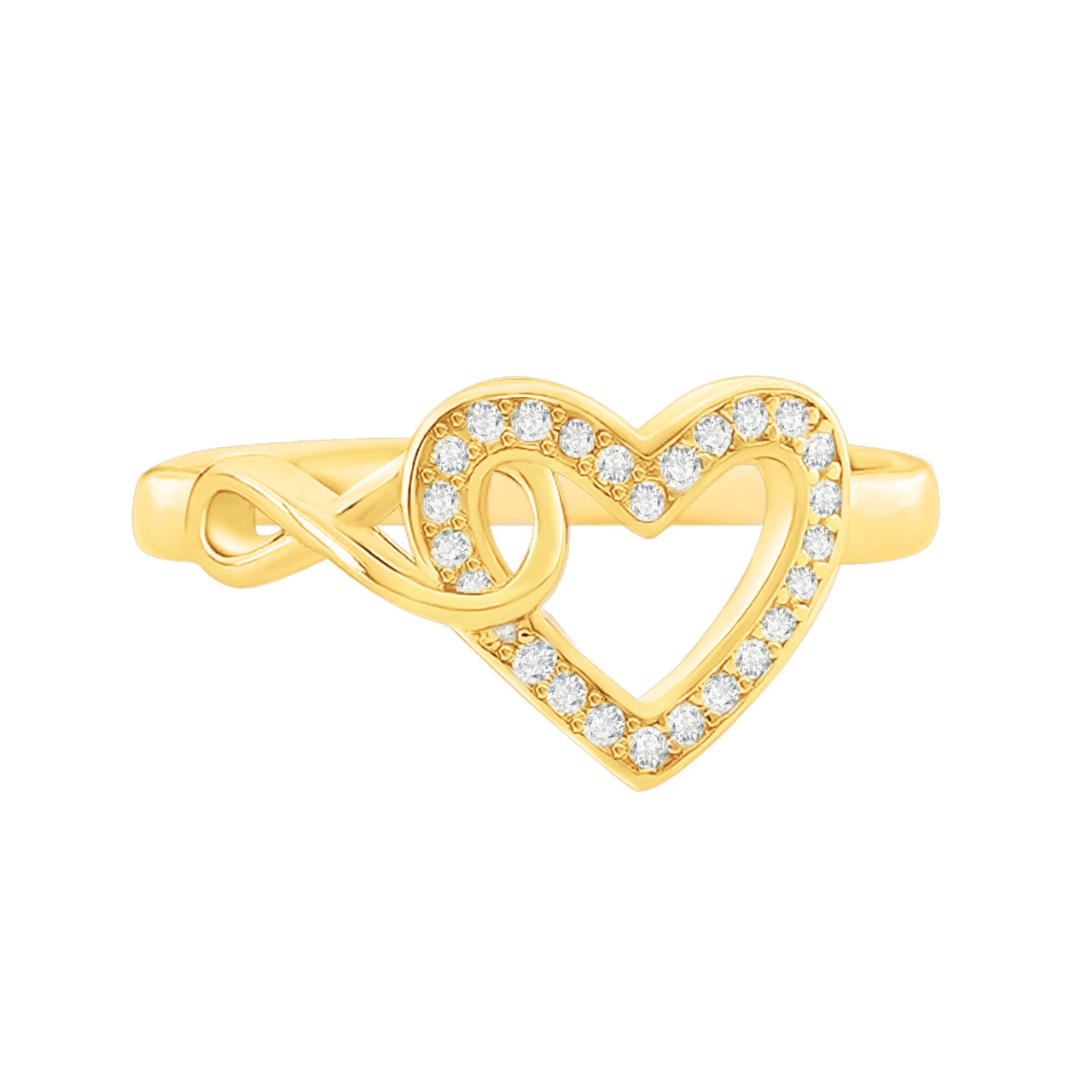 Infinity Ring Gold