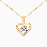 To My Daughter Heart Necklace From Dad With Heartfelt Message - Unique Jewelry For Daughter - Love You Till The End