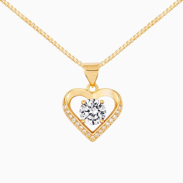 To My Daughter Heart Necklace From Dad With Heartfelt Message - Unique Jewelry For Daughter - Love You Till The End