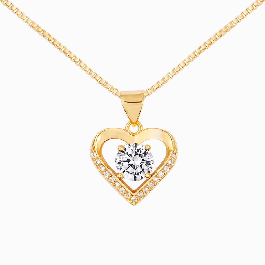 To My Granddaughter Necklace With Message Card - All of my Love and Light