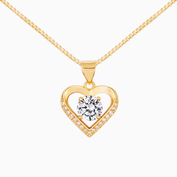 To My Granddaughter Necklace With Message Card - All of my Love and Light
