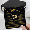 Wife Necklace: Because She Holds Your Heart