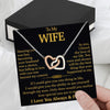 Wife Necklace: Because She Holds Your Heart