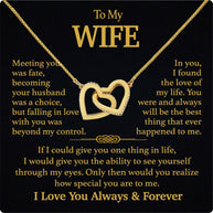Wife Necklace: Because She Holds Your Heart