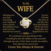 Wife Necklace: Because She Holds Your Heart